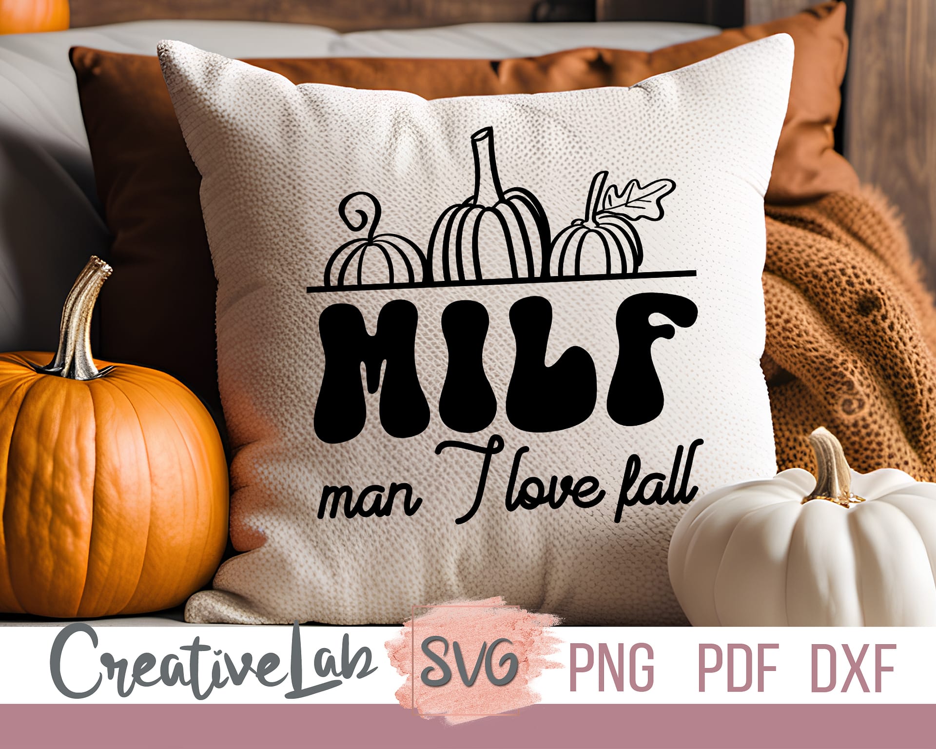 Man I Love Fall Free SVG, Free Fall SVG, PNG, DX Files - CreativeLabSVG